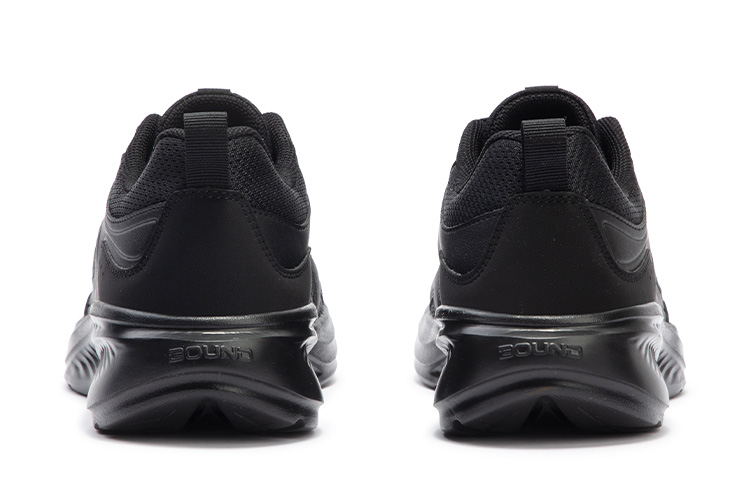 361° Blade 2.0 Cushioning Anti-Slip And Wear-Resistant Low-Top Running Shoes Men's Black Gray