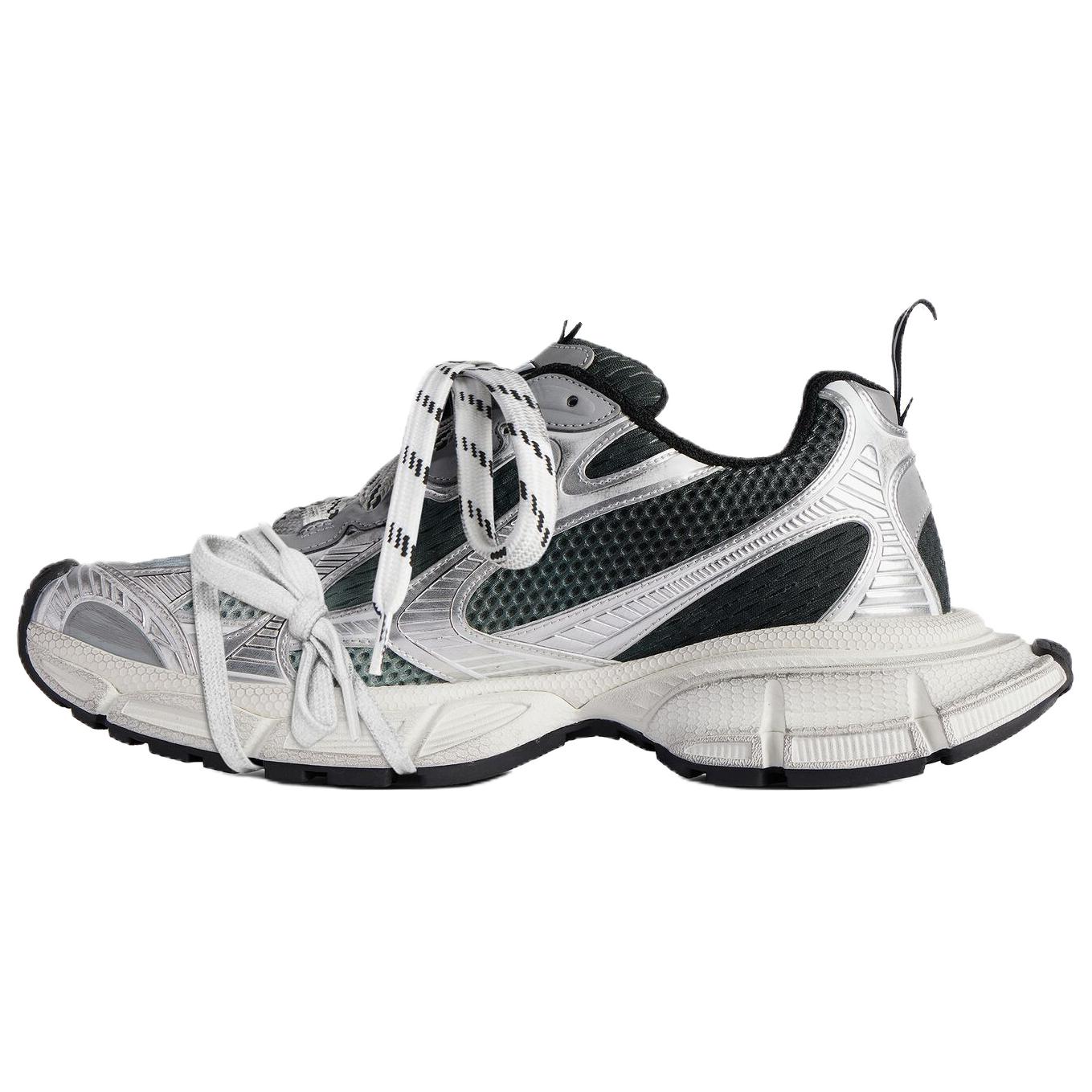 Balenciaga 3XL Low-Top Chunky Sneakers Women's Silver купить в интернет-магазине Yoocart с быстрой доставкой по России.