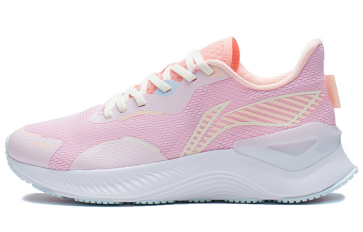 LiNing YueYing 1.0 Breathable Low-Top Running Shoes Women's Pink White