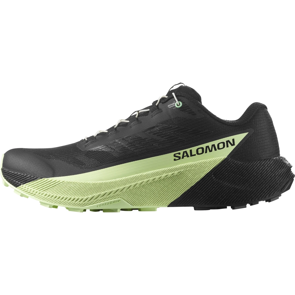 SALOMON Running Shoes Men's Black Green