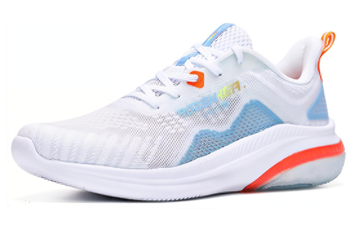 361° Durable Breathable Low-Top Casual Shoes Men's White