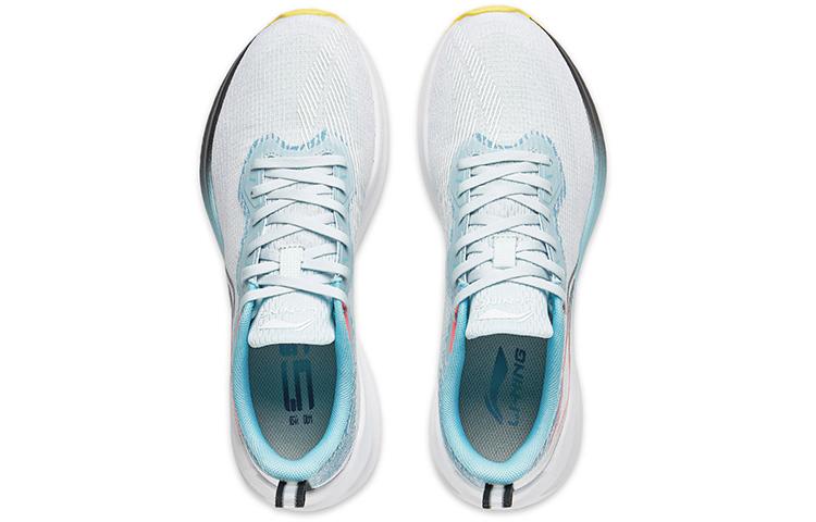 LiNing Wuyue Shock Absorbers Slip Resistant Abrasion Resistant Breathable Low Top Casual Running Shoes Men's Blue купить в интернет-магазине Yoocart с быстрой доставкой по России.