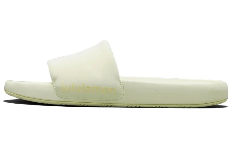 Lululemon Restfeel Slide Slip Resistant Slide Slippers Women's Lemon