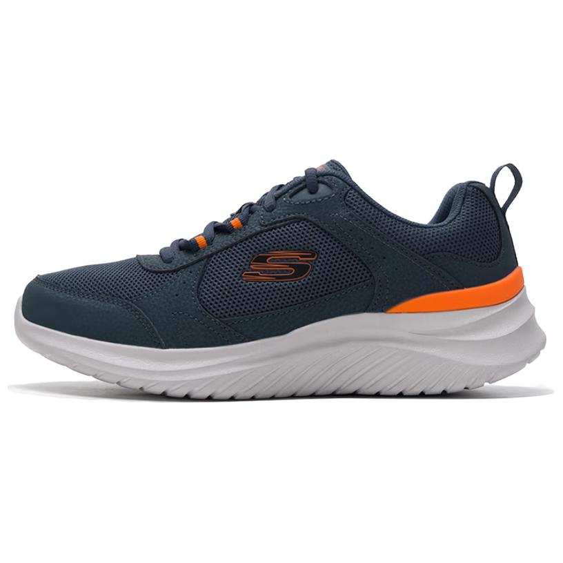 Skechers FLECTION 3.0 Abrasion Resistant Breathable Running Shoes Men's Marine Blue