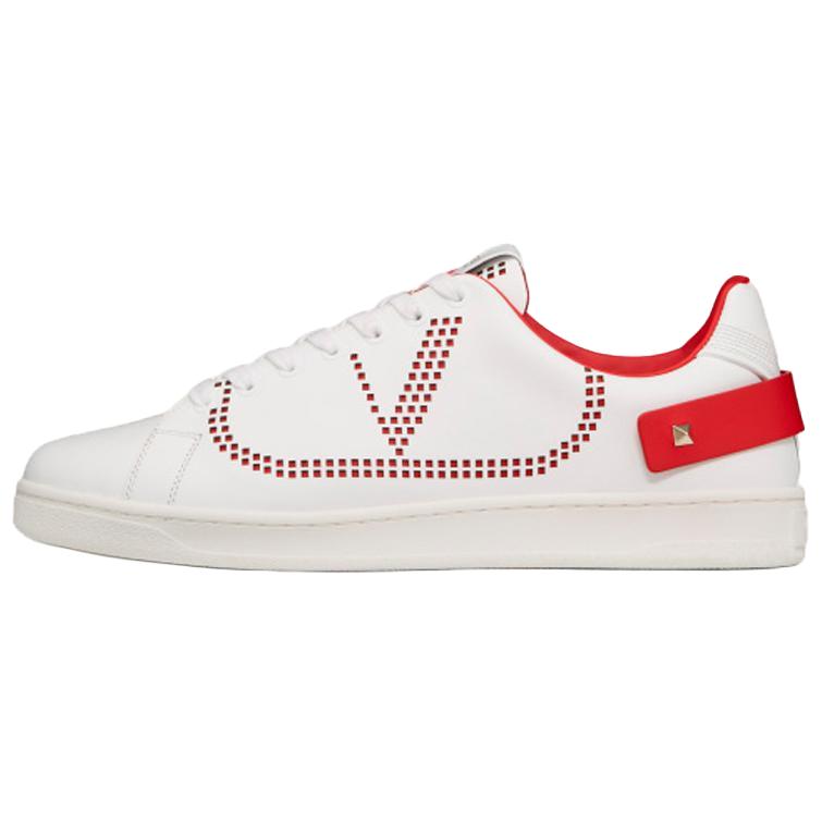Valentino Women's Backnet Sneaker 'White Pink'