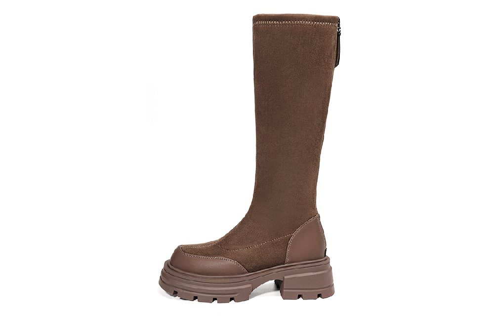 EBLAN Knee-high Boots Women's Caramel