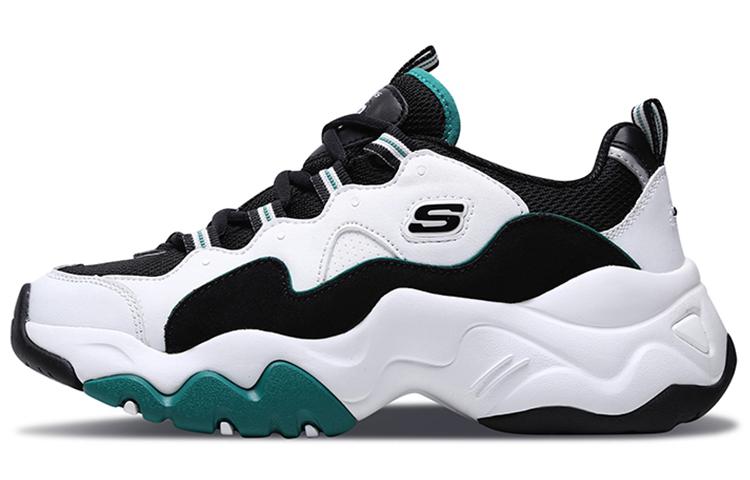 Skechers D'lites 3.0 Gs Black/White/Green Women's