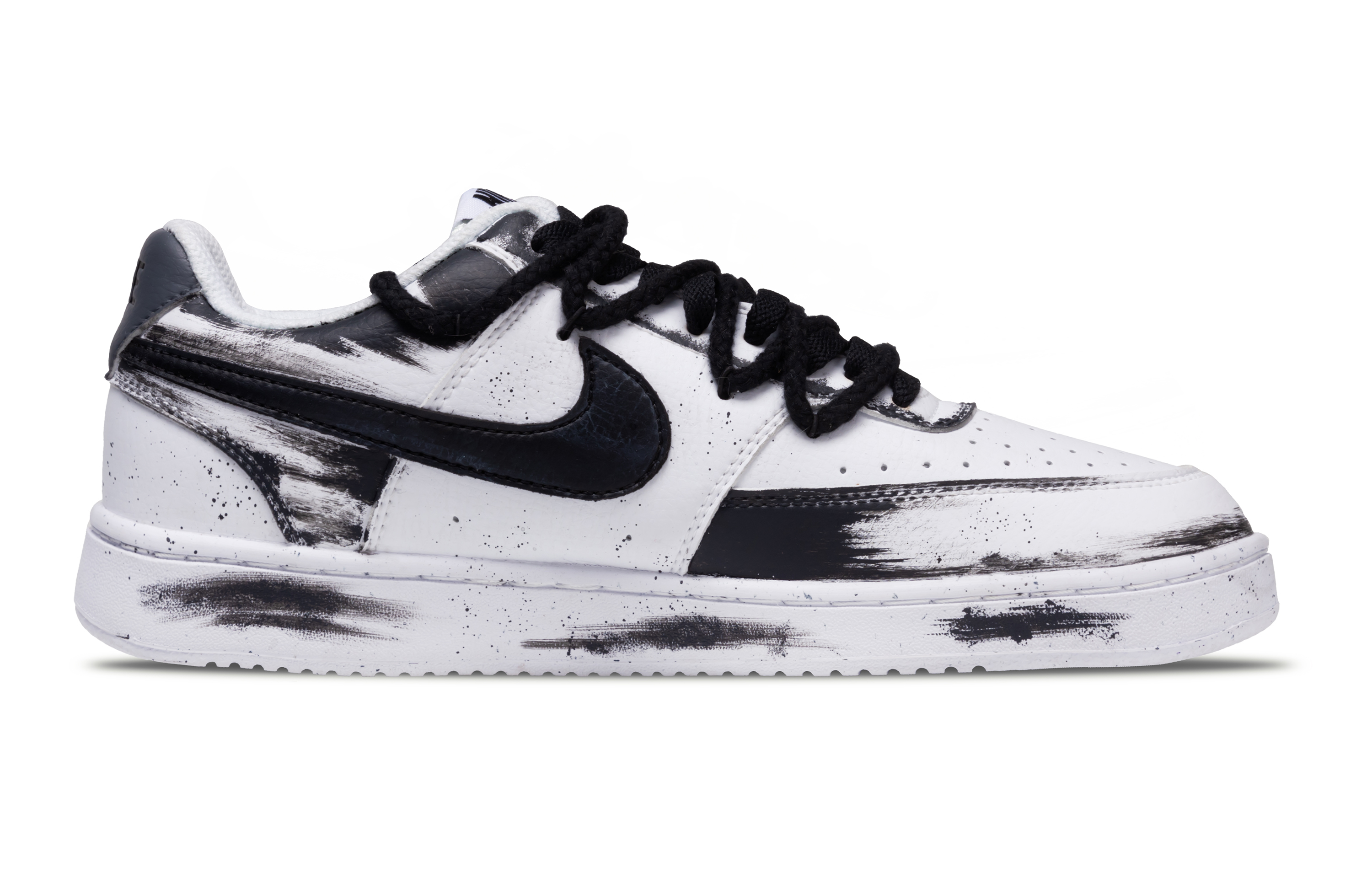 Nike Court Vision 1 Low Top Skateboard Shoes Unisex Black купить в интернет-магазине Yoocart с быстрой доставкой по России.