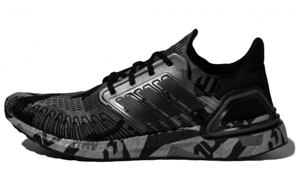 Adidas Ultra Boost 20 Geometric Pack Core Black Grey