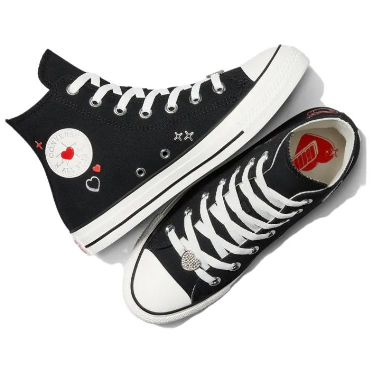 Converse Women's Chuck Taylor All Star High 'Y2K Heart   Black' Women's купить в интернет-магазине Yoocart с быстрой доставкой по России.