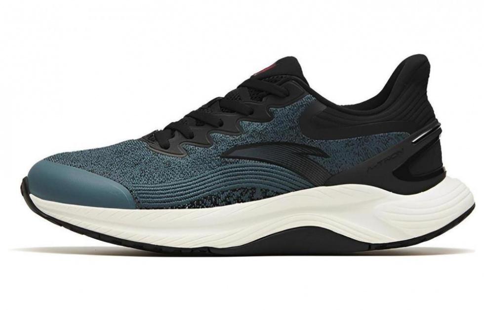 Anta Gen 3.0 Anti Slip Wear Resistant Low Top Running Shoes Men's Green Black