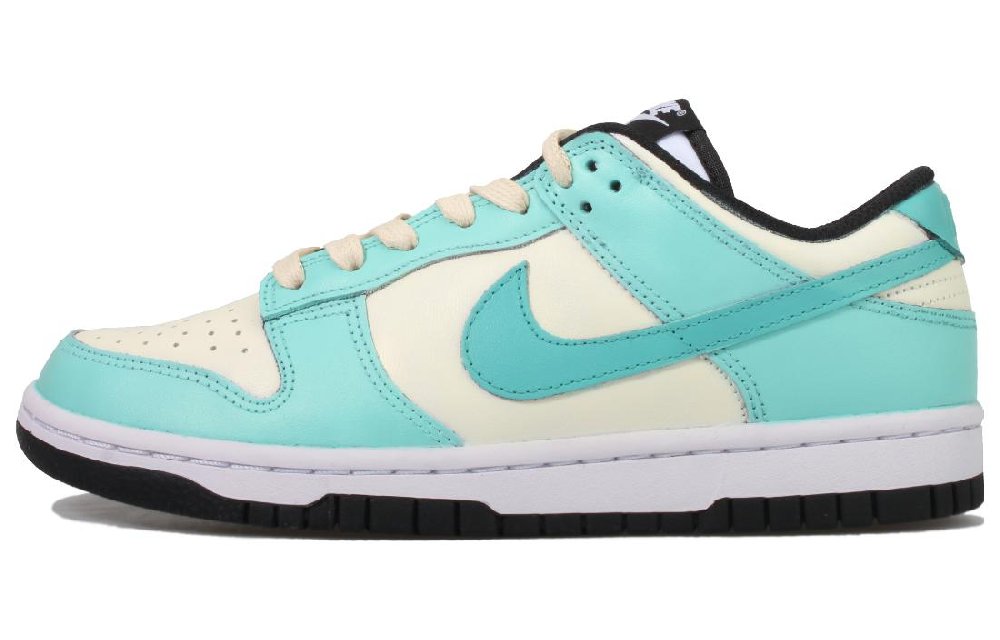 Nike Dunk Low Sea Salt Cheese Low-Top Skateboard Shoes Women's Blue