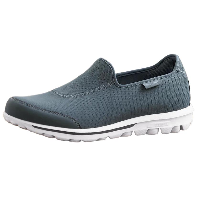 Skechers Go Walk Classic Slip-Resistant Breathable Low-Top Casual Shoes Men's Charcoal Gray