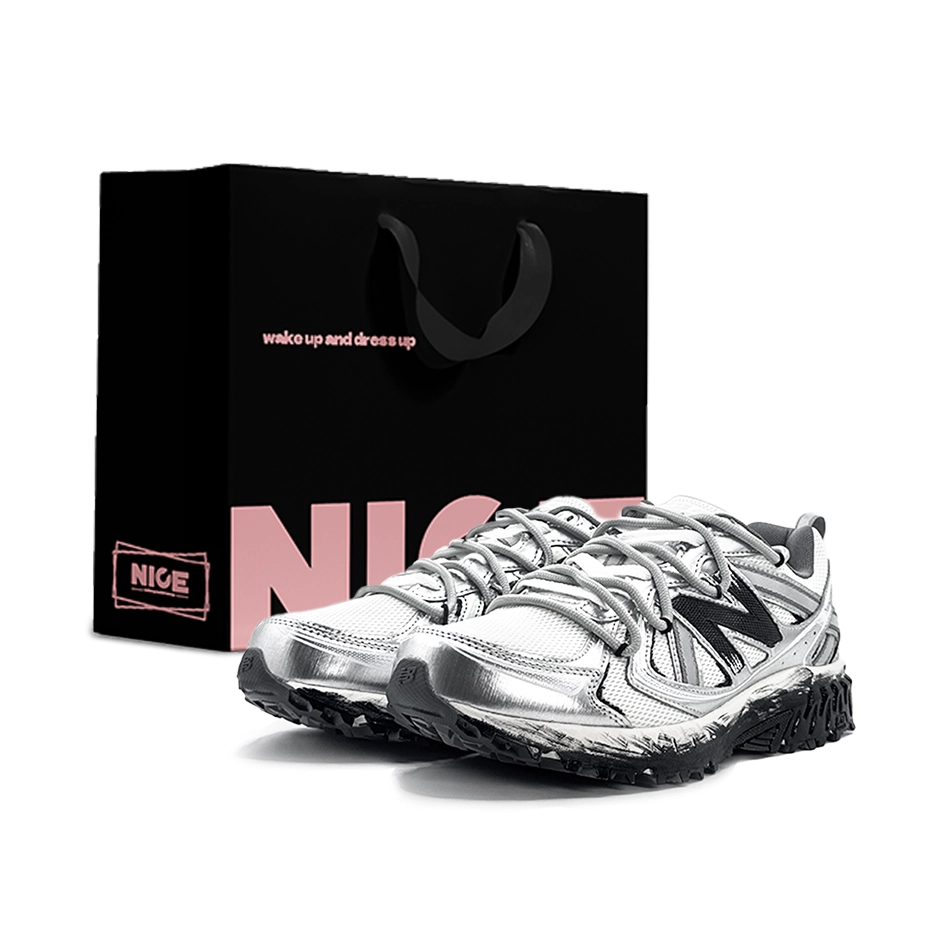 New Balance NB 410 V5 Silver Core Slip Resistant Low top Casual Shoes Unisex