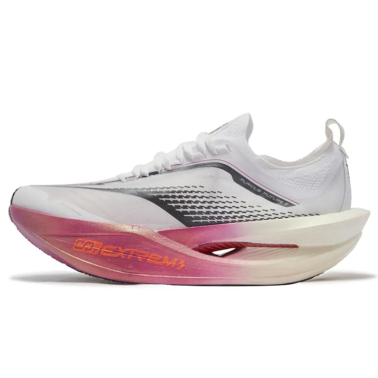 361° Cushioning, Slip Resistant, And Abrasion Resistant Low Top Casual Running Shoes Unisex Fluorescent Wisteria