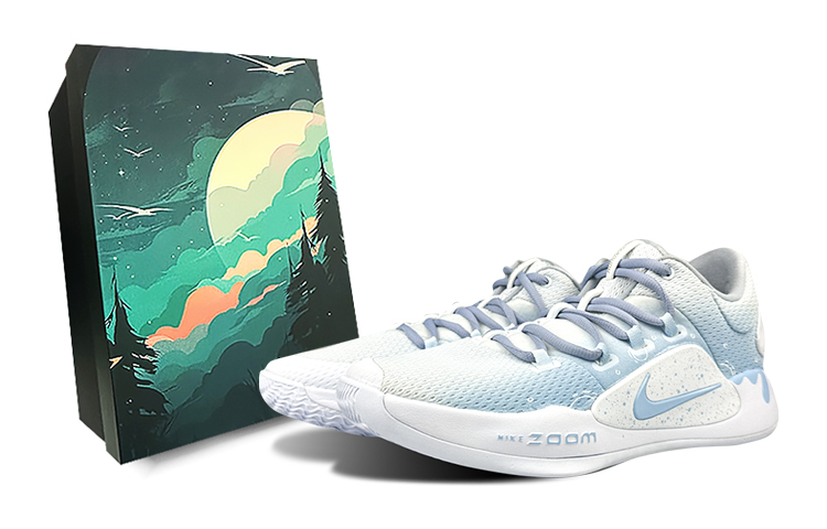 Nike Hyperdunk X Basketball Shoes Men Low-Top Blue