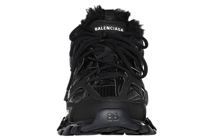 Balenciaga Track Faux Fur Black Black купить в интернет-магазине Yoocart с быстрой доставкой по России.
