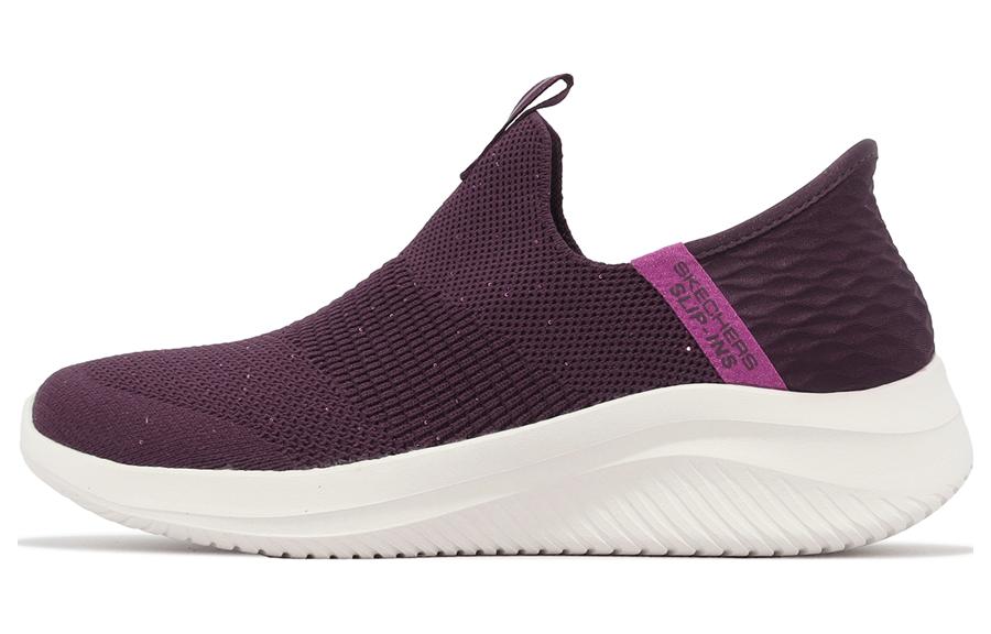 Skechers Ultra Flex 3.0 Hands Free Slip-Ins Durable Breathable Low-Top Casual Shoes Women's Purple