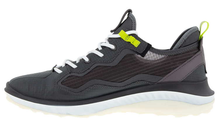 Ecco St 360 Cushioned Anti-Slip And Wear-Resistant Lightweight Low-Top Casual Shoes Men's Gray