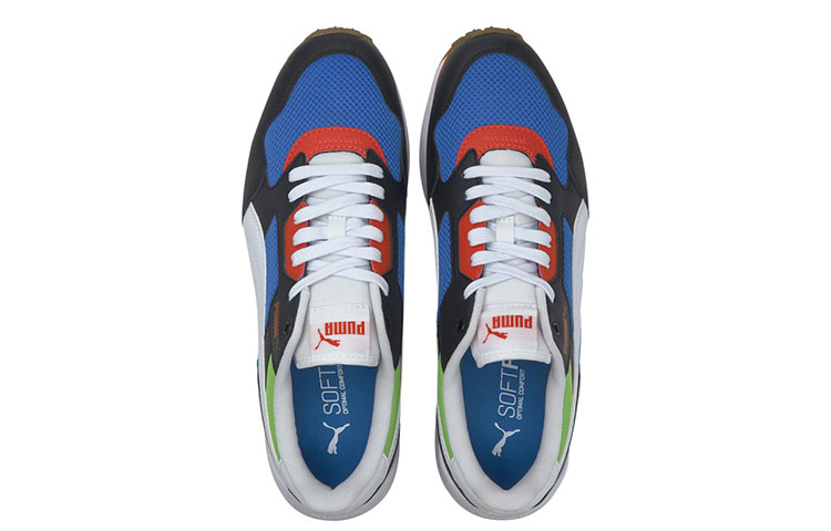 PUMA R78 Futr Low Top Running Shoes Black/White/Blue купить в интернет-магазине Yoocart с быстрой доставкой по России.