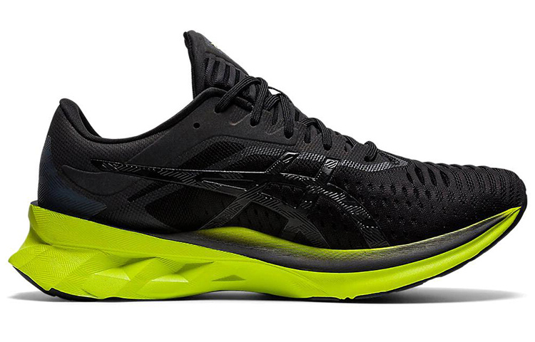 Asics Novablast 'Black Lime Zest'