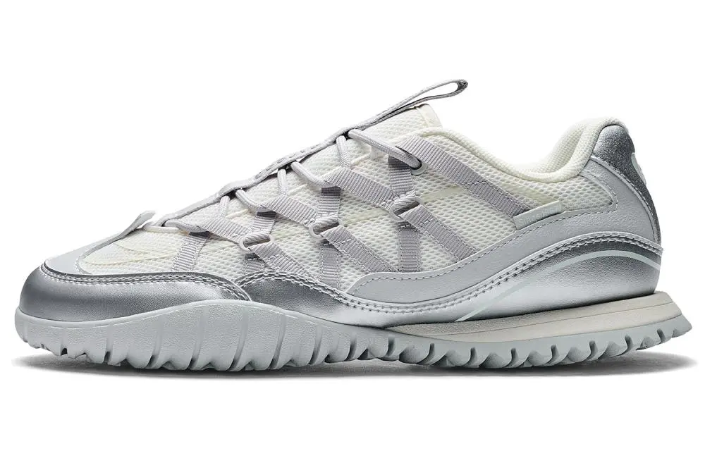 Kappa Non slip Lightweight Low Top Running Shoes Women's Gray Silver
