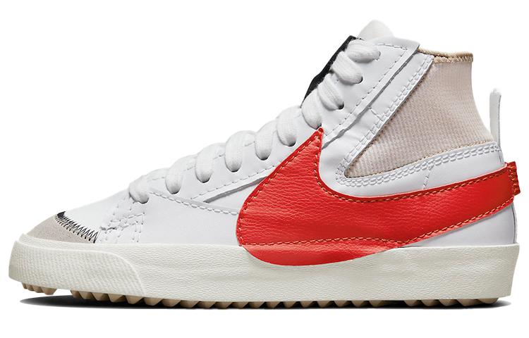 Nike Blazer Mid 77 Jumbo White Habanero Red