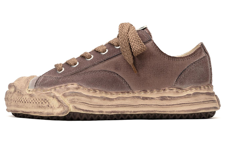 MIHARA YASUHIRO Hank OG Sole Low Dark Brown Overdye