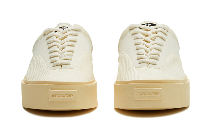 EQLZ EQUALIZER Fault Low Skateboard Shoes Unisex White
