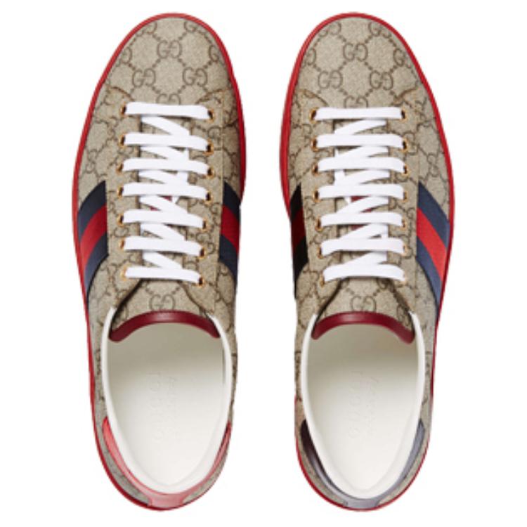 GUCCI Ace GG Supreme Sneakers Beige купить в интернет-магазине Yoocart с быстрой доставкой по России.