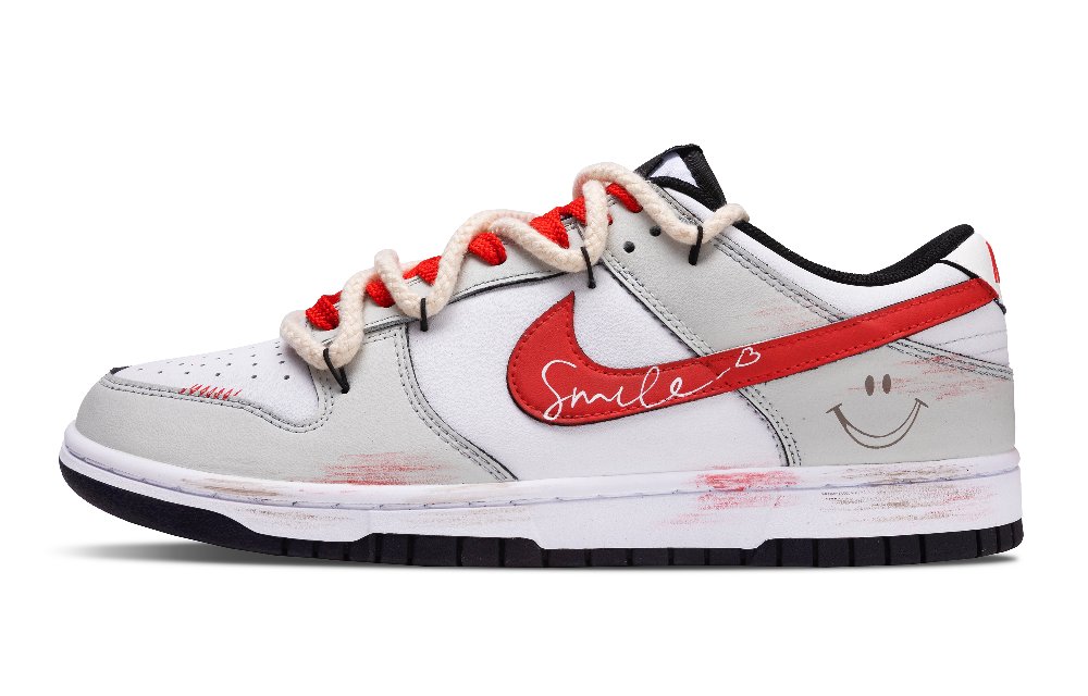 Nike Dunk Laugh 1 Pc, The Quirky One Slip Resistant Height Increasing Low Top Skateboard Shoes Unisex Scarlet