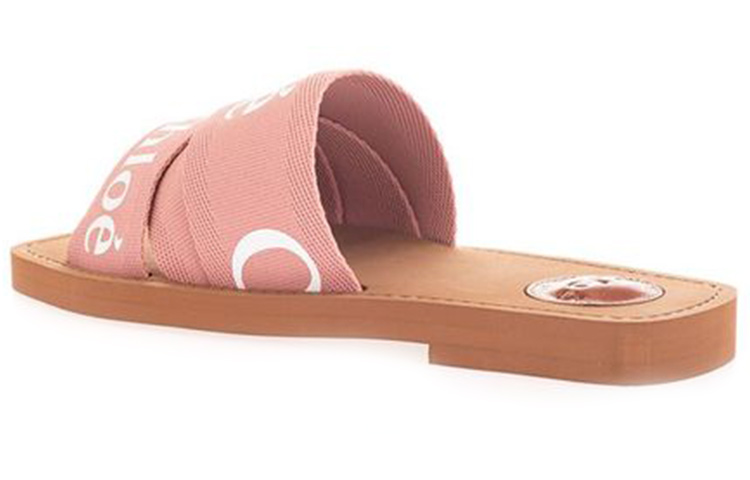 Chloe Woody Rubber Sole Slip-Resistant Stylish Sandals Women's Rose Pink