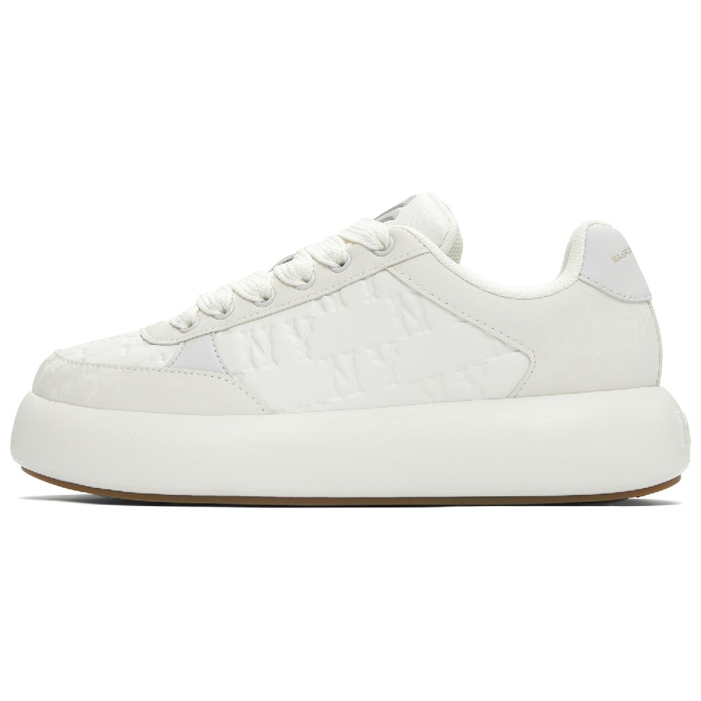 MLB Chunky Classic Wear-Resistant Low-Top Casual Shoes Unisex White