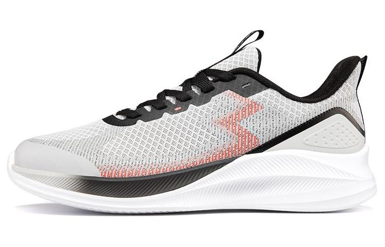 361° Cushioned Slip-Resistant Low-Top Running Shoes Men's Gray Black