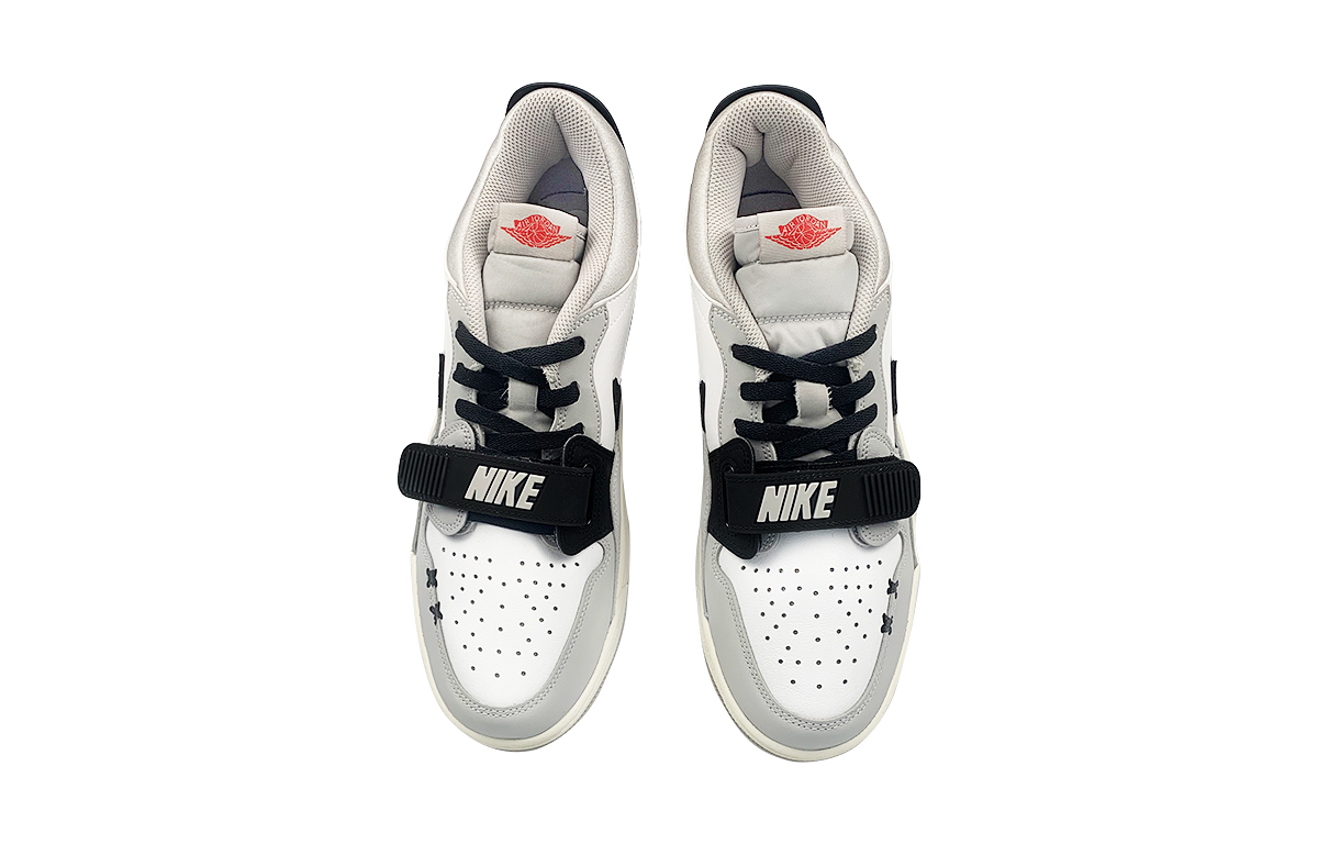 Jordan Legacy 312 Moisture Wicking Coverage Quick Dry Low Top Vintage Basketball Shoes GS Black White Gray купить в интернет-магазине Yoocart с быстрой доставкой по России.