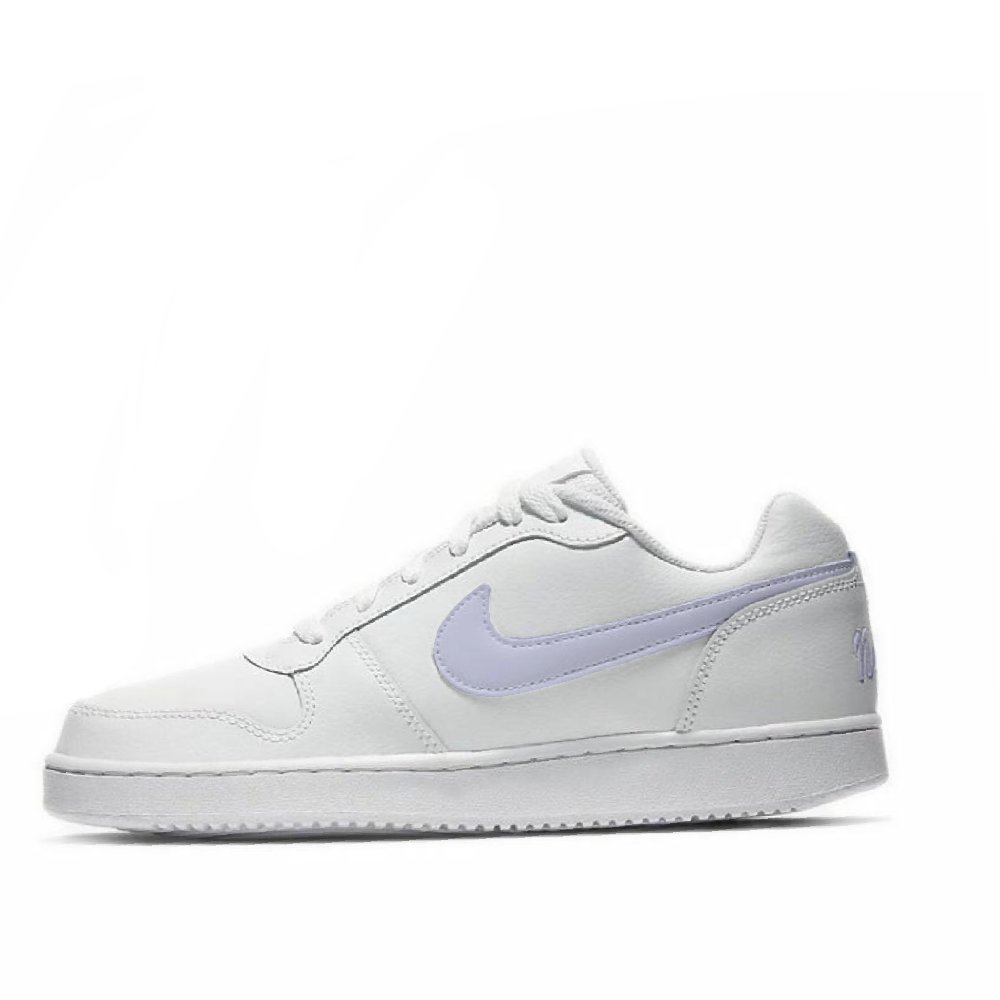 Nike EBERNON Speed News Manufacturing, Xi Island Anti Slip Wear Resistant Low Top Skateboard Shoes Unisex White Purple