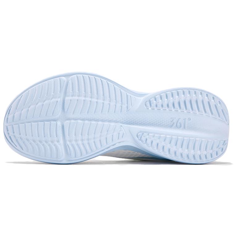 361° Breathable Lightweight Rebound Low top Casual Running Shoes Women's Feather White Glacier Blue купить в интернет-магазине Yoocart с быстрой доставкой по России.