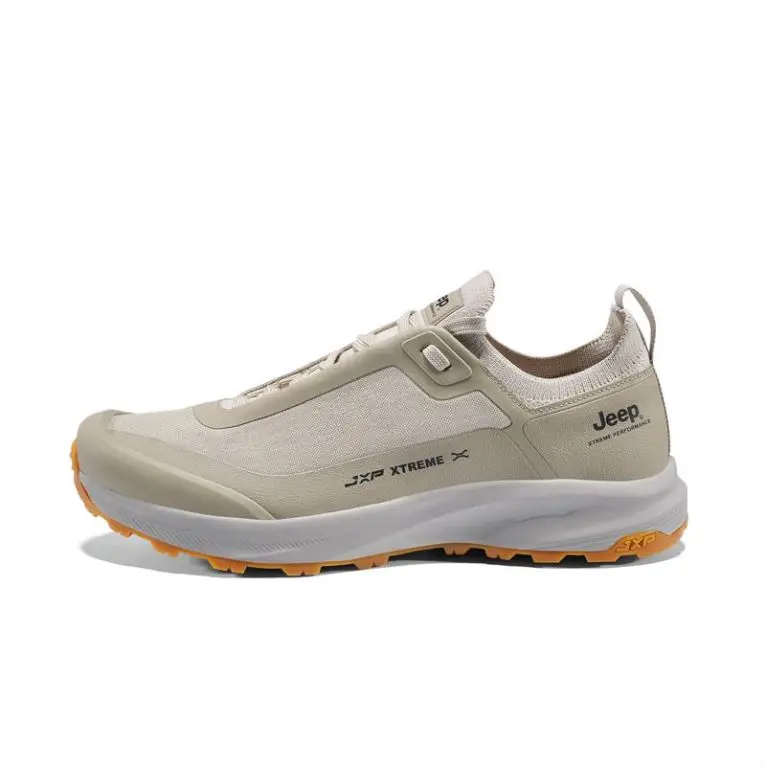 Jeep Wear-Resistant Low-Top Trekking Shoes Men's Sand