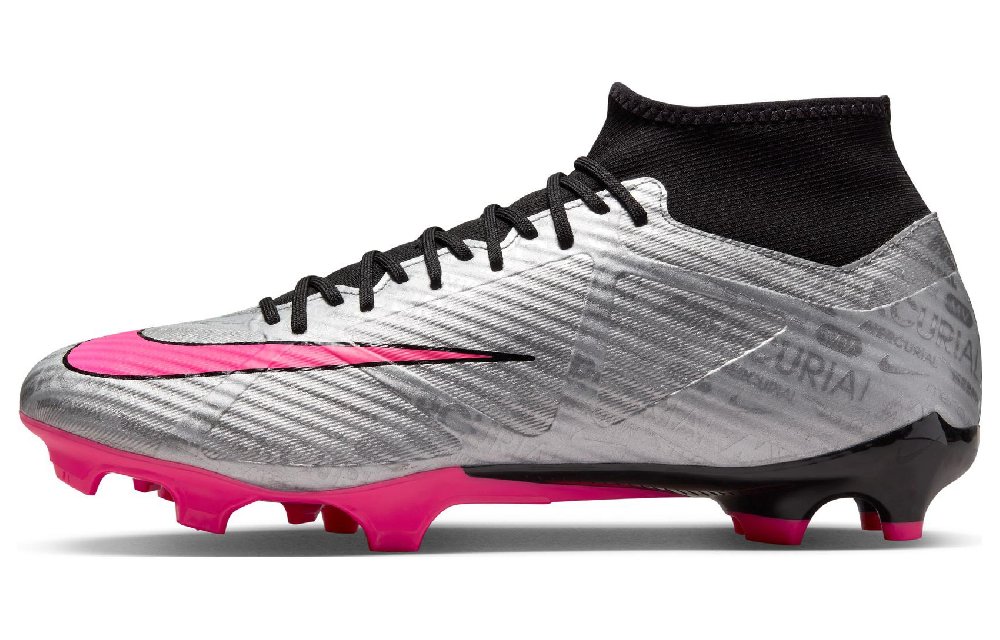 Nike Mercurial Superfly 9 Acad 25 FG/MG 'Metallic Silver Hyper Pink'