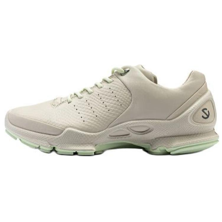 Ecco Biom C Anti-Slip Wear-Resistant Low-Top Trekking Shoes Women's Gray Green
