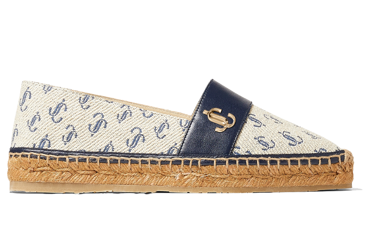 Jimmy Choo Zhou Yangjie Dru Flat Espadrilles Women's Sand Dune