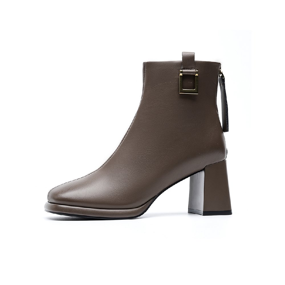 EBLAN Ankle Boots Women's Khaki