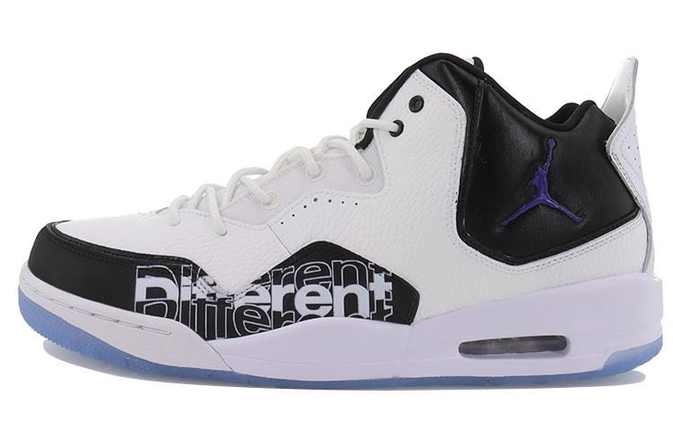 Jordan Courtside 23 Mid-Top Vintage Basketball Shoes Men's Black White