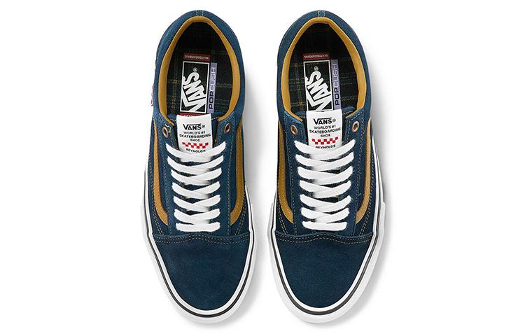 Vans Dane Reynolds X Skate Old Skool 'Navy Golden Brown' купить в интернет-магазине Yoocart с быстрой доставкой по России.