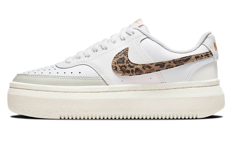 Nike Court Vision Alta Low White Light Bone Sail Archaeo Brown Women's