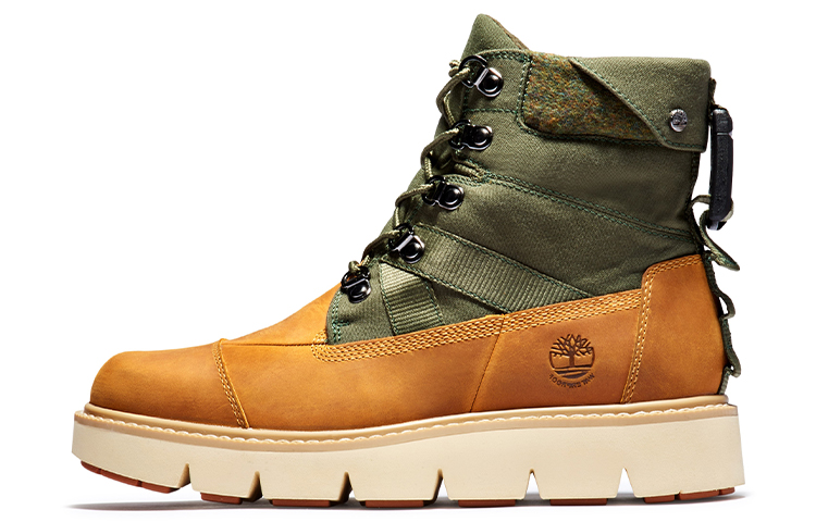 Timberland Raywood 6 Inch EK+ Waterproof Boots 'Wheat Nubuck With Green' Women's