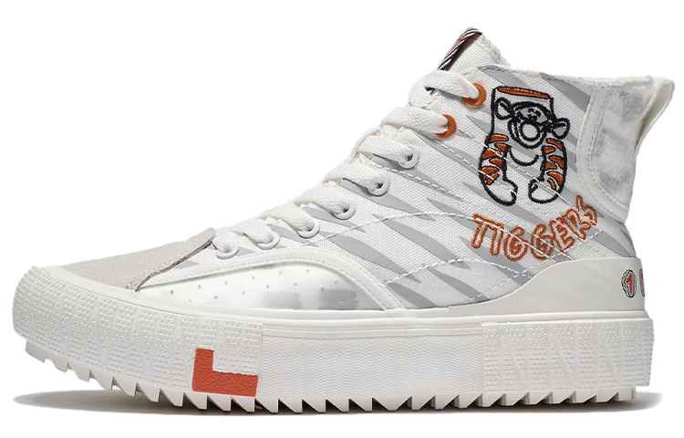 Li Ning Classic Canvas Hi X Disney Tigger 'White' Women's