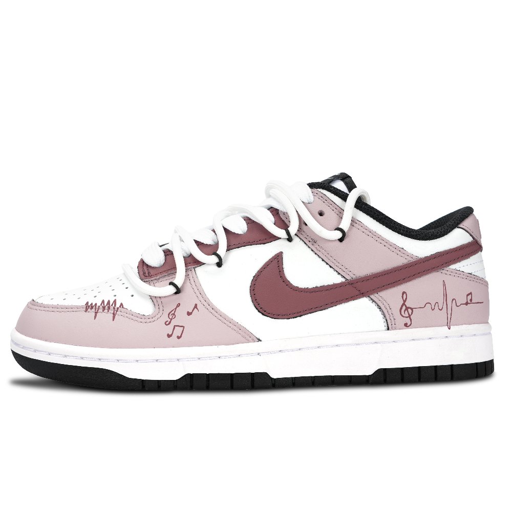 Nike Dunk Low Top Skateboard Shoes Unisex Red