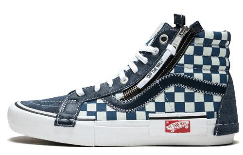 Vans Sk8 Hi Deconstructed Dress Blue
