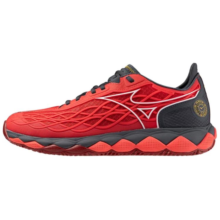 Mizuno Wave Enforce Slip Resistant, Abrasion Resistant, Breathable Low Top Tennis Shoes Men's Same Color